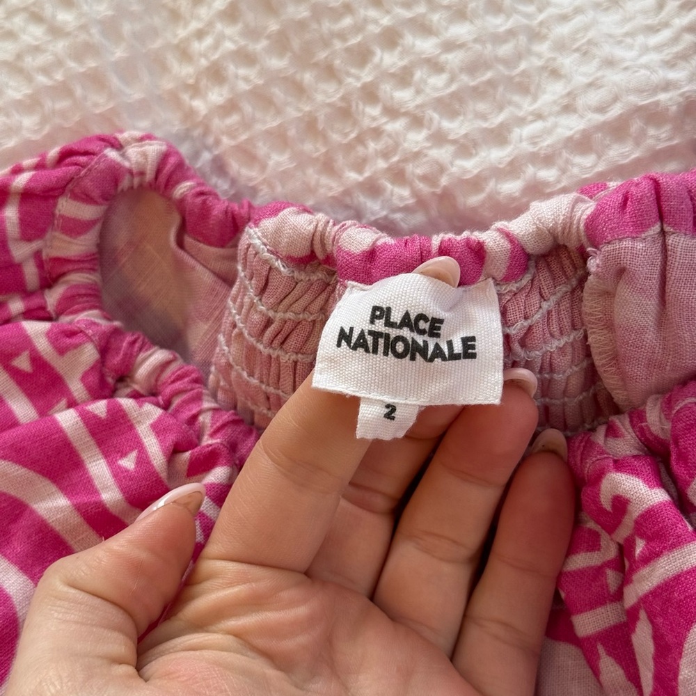 Pink Ruffle Blouse - Picture 2 of 5